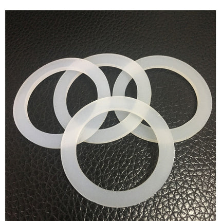 Food Grade Silicone Gaskets - Self-Adhesive Clear Non-Slip Rubber Feet