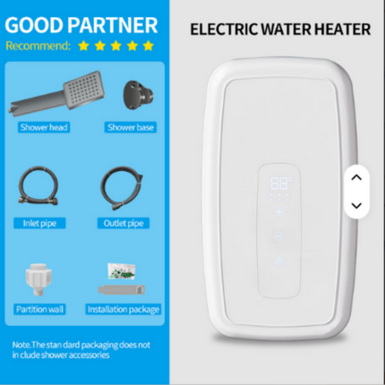 5.5kW Tankless Shower Water Heater Electric Water Heater CE Electric Water Heater Instant Electric Water Heater