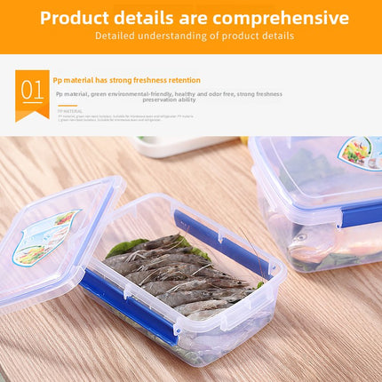 Commercial Large Capacity Food Container, Food Grade Clear Plastic Bin with Lid