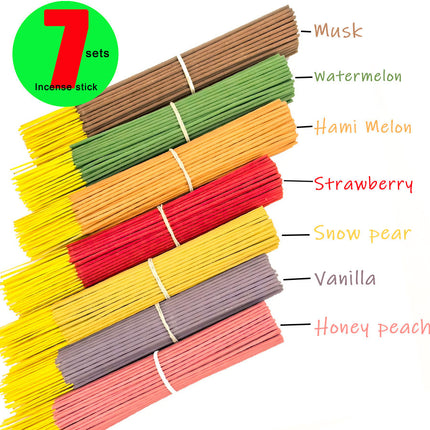 25.5cm Fruit Scented Bamboo Stick Aromatherapy Stick