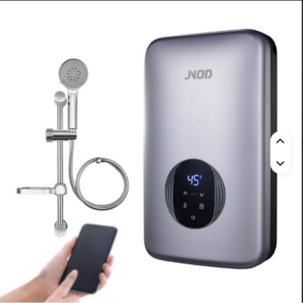 220V 4.5kW Wall-Mounted WiFi-Controlled Tankless Electric Water Heater for Bathroom Instant Water Heater