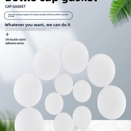 Food Grade PE Cap Seal Liners   Leak-Proof Foam Gaskets for Bottle Caps