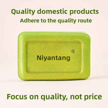 Manufacturer Wholesale Tea Tree Essential Oil Soap Mite Removal Handmade Soap Facial Cleansing Bathing Makeup Removal Unisex Gold Powder Face Soap