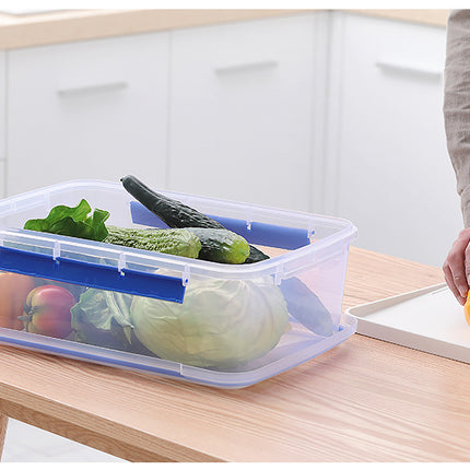 Commercial Large Capacity Food Container, Food Grade Clear Plastic Bin with Lid