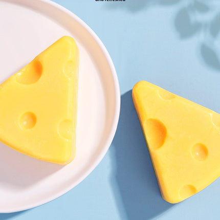Niyantang Cheese Soap TikTok Same Style Bath and Face Soap Refreshing Oil Control Handmade Soap Cute Shaped Soap Wholesale