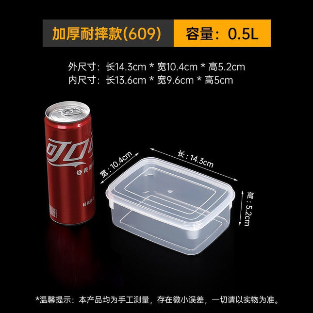Commercial Grade Food Containers - Large Clear Airtight Storage Box