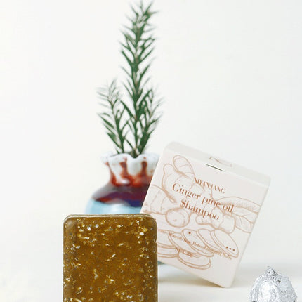 Shampoo Soap Sample Herbal Plant Platycladus Arborvitae Leaf Shampoo Soap Bar Travel Size Mini Portable Travel Hotel Small Soap