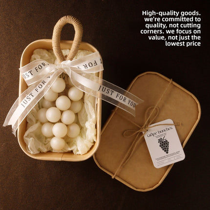 Pearl Grape Soap Imitation Pearl Grape Soap Bath Hand Soap Gift Box Handmade Grape Soap