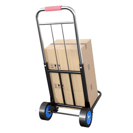 Hand-Pulled Cart Foldable Portable Luggage Cart Grocery Pulling Small Push Cart