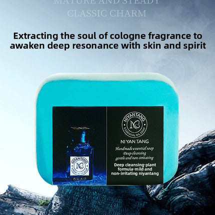 Niyantang Ancient Fragrance Handmade Soap Refreshing Oil Control Deep Cleansing Shaving Handmade Soap Unisex Bath Handmade Soap