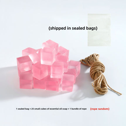 Grape Soap DIY Materials Transparent Essential Oil Soap Homemade Grape Cluster Handmade DIY Crystal Grape Scented Soap Kit