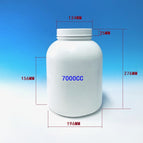 7000mlFL-182 slip shoulder white / Multicolor
