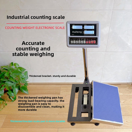 High Precision Digital Counting Scale - 100kg-300kg Industrial Bench Scale
