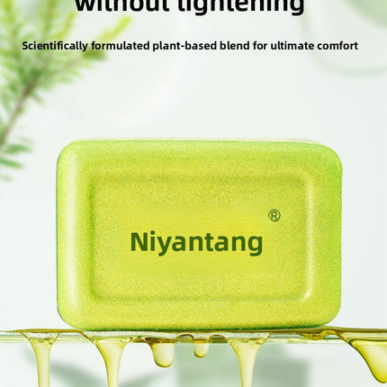 Manufacturer Wholesale Tea Tree Essential Oil Soap Mite Removal Handmade Soap Facial Cleansing Bathing Makeup Removal Unisex Gold Powder Face Soap