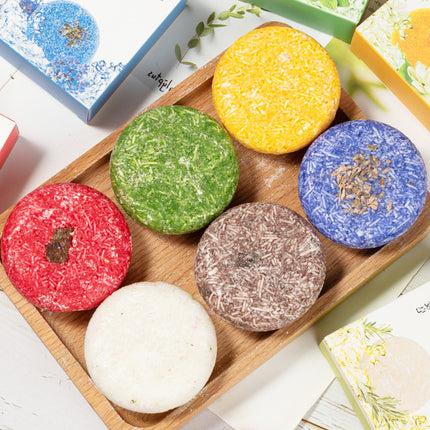 Manufacturer Wholesale Supply Plant Essential Oil Shampoo Soap Polygonum Multiflorum Unisex Hair Care Handmade Soap Shampoo Soap