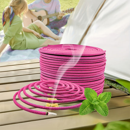 Rose-colored Cherry Blossom Coil Incense 40 Coils