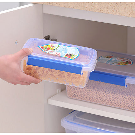 Commercial Large Capacity Food Container, Food Grade Clear Plastic Bin with Lid