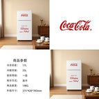 50L white/level 1 energy efficiency [upper freezing, lower refrigeration] with light