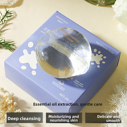 Niyantang Infant Pure Amino Acid Skin Care Essential Oil Soap Gentle Cleansing Shampoo Soap Bath Soap Handmade Soap