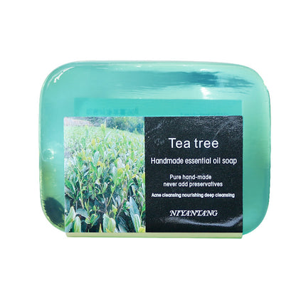 Manufacturer Wholesale Plant Refreshing Oil Control Handmade Soap Bath Cleansing Soap Cleansing Face Soap Essential Oil Soap