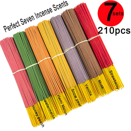25.5cm Fruit Scented Bamboo Stick Aromatherapy Stick