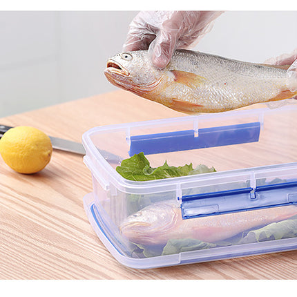 Commercial Large Capacity Food Container, Food Grade Clear Plastic Bin with Lid