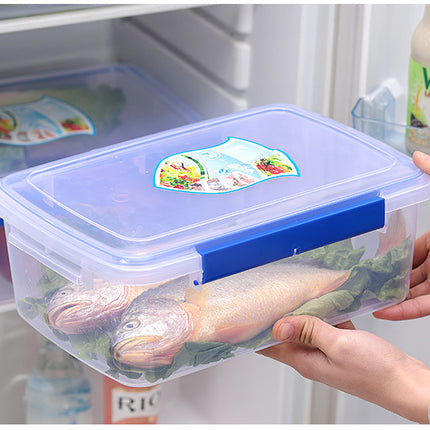 Commercial Large Capacity Food Container, Food Grade Clear Plastic Bin with Lid
