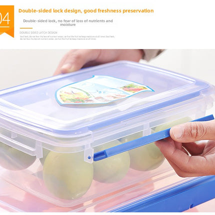 Commercial Large Capacity Food Container, Food Grade Clear Plastic Bin with Lid