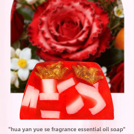 Kasha Da Style Colorful Fragrance Handmade Soap Large Bar Cut Gift Soap Bath Face Wash Essential Oil Soap