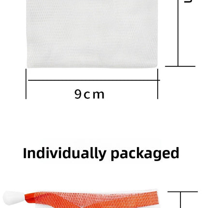 Manufacturer Supply 15*10cm Handmade Soap Foaming Net Facial Soap Foaming Net Double Layer with Rope Can Be Hanged