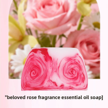 Kasha Da Style Colorful Fragrance Handmade Soap Large Bar Cut Gift Soap Bath Face Wash Essential Oil Soap