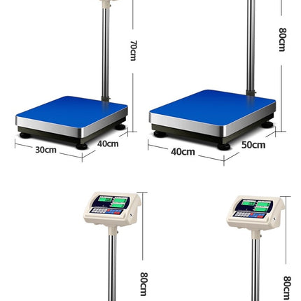 100kg Logistics Express Scale, Heavy Duty 100kg Platform Scale