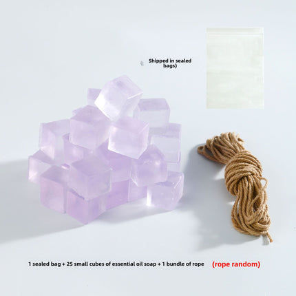 Grape Soap DIY Materials Transparent Essential Oil Soap Homemade Grape Cluster Handmade DIY Crystal Grape Scented Soap Kit