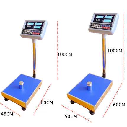 High Precision Digital Counting Scale - 100kg-300kg Industrial Bench Scale