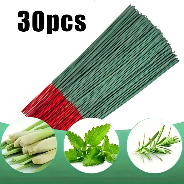 32cm Green Lemongrass, Lemongrass Bamboo Stick Incense Stick