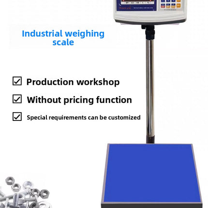 High Precision Digital Counting Scale - 60kg to 300kg Industrial Bench Scale