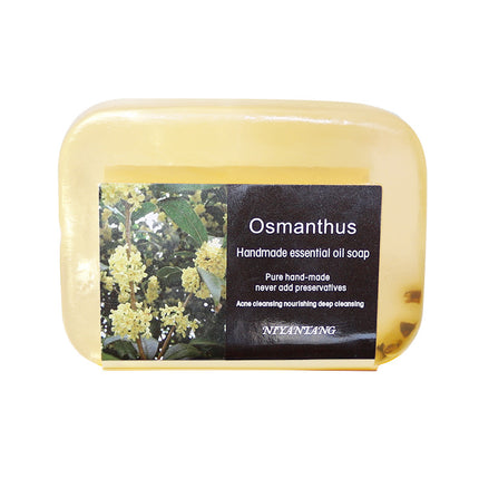 Manufacturer Wholesale Plant Refreshing Oil Control Handmade Soap Bath Cleansing Soap Cleansing Face Soap Essential Oil Soap