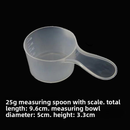 T Manufacturer 15/20/25/30/35g Baking Measuring Spoon 40/50/60/70ml Milk Powder Spoon with Milliliter Scale