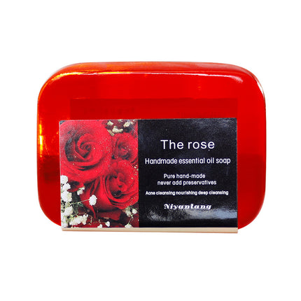Manufacturer Wholesale Plant Refreshing Oil Control Handmade Soap Bath Cleansing Soap Cleansing Face Soap Essential Oil Soap