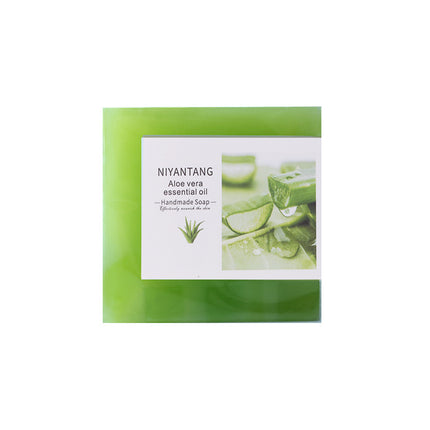 Niyantang Floral Plant Essential Oil Handmade Soap Aloe Vera Handmade Soap Rose Honey Face Wash Oil Control Cleansing Handmade Soap