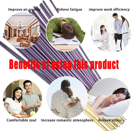 Vanilla Bamboo Stick Aromatherapy Stick, Incense Powder Material