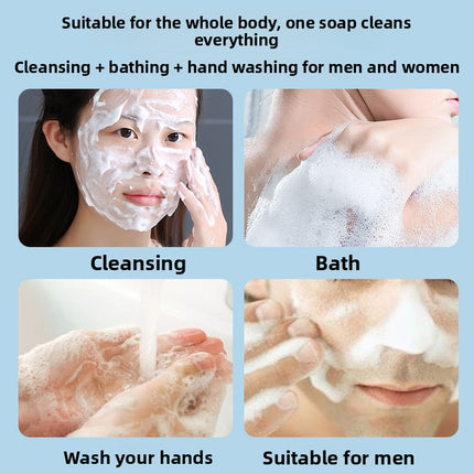 Niyantang Cheese Soap TikTok Same Style Bath and Face Soap Refreshing Oil Control Handmade Soap Cute Shaped Soap Wholesale