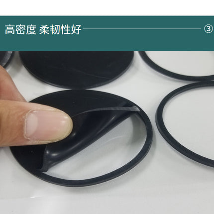 Food Grade Silicone Gaskets - Self-Adhesive Clear Non-Slip Rubber Feet