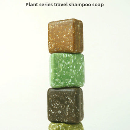 Shampoo Soap Sample Herbal Plant Platycladus Arborvitae Leaf Shampoo Soap Bar Travel Size Mini Portable Travel Hotel Small Soap