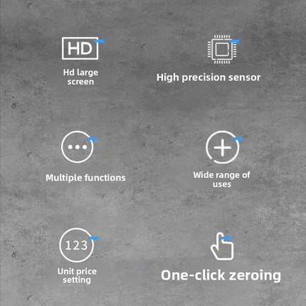100kg-1000kg Industrial Platform Scale - Mobile Digital Floor Scale