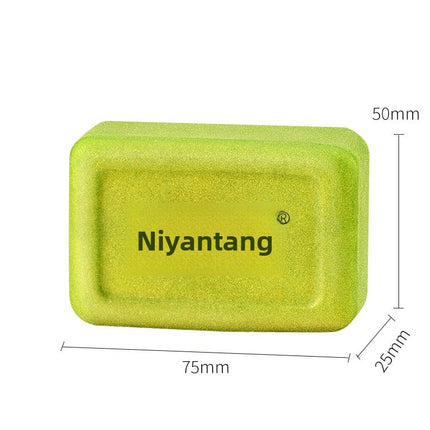 Manufacturer Wholesale Tea Tree Essential Oil Soap Mite Removal Handmade Soap Facial Cleansing Bathing Makeup Removal Unisex Gold Powder Face Soap