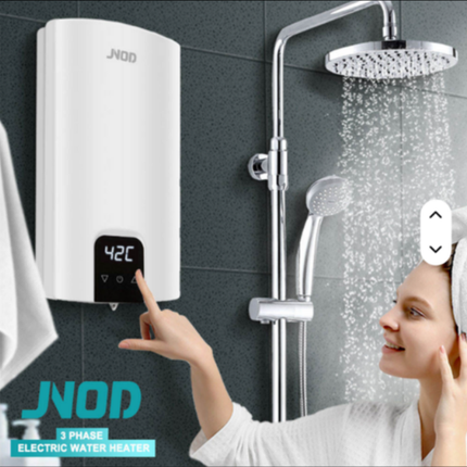 JNOD 380V-400V 12kW Three-Phase Anti-Lock Braking System Covers Whole-House Shower Instant Electric Water Heater