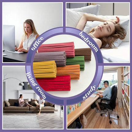 25.5cm Fruit Scented Bamboo Stick Aromatherapy Stick