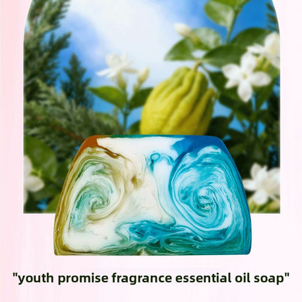 Kasha Da Style Colorful Fragrance Handmade Soap Large Bar Cut Gift Soap Bath Face Wash Essential Oil Soap