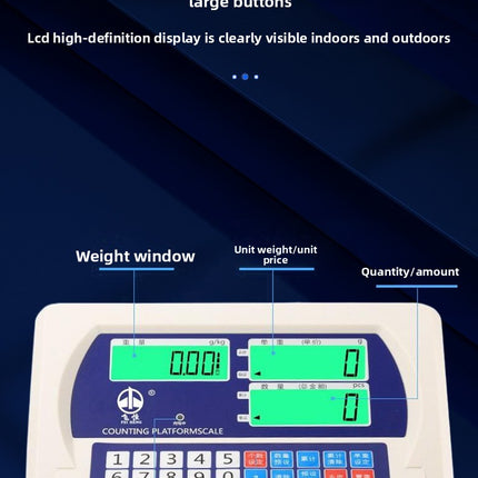 100kg Logistics Express Scale, Heavy Duty 100kg Platform Scale